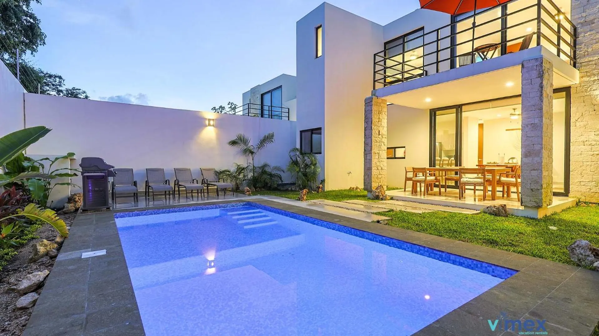 Modern Townhouse With Private Pool And Bbq Area Villa Playa del Carmen Holiday home