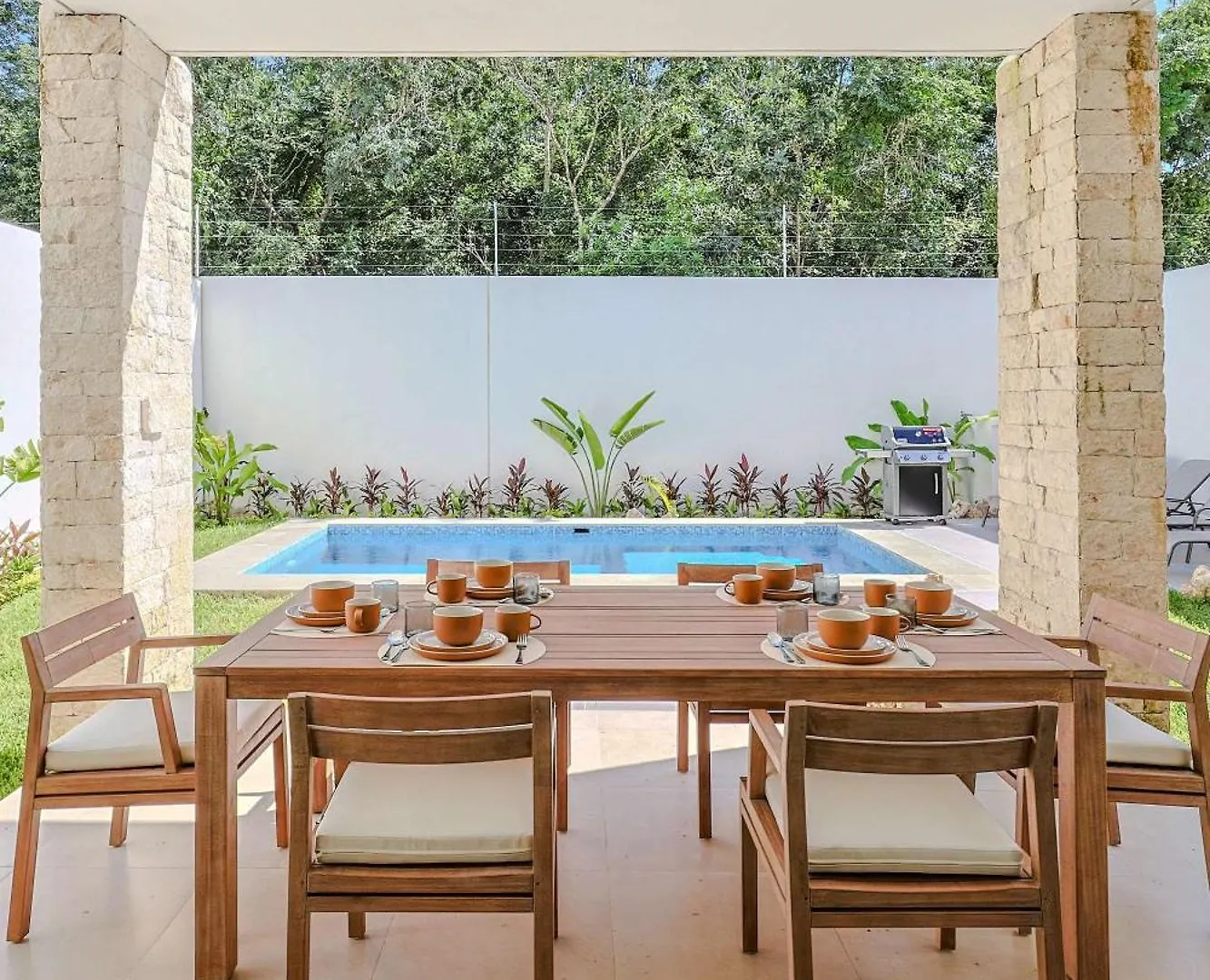 Modern Townhouse With Private Pool And Bbq Area Villa Playa del Carmen 0*,