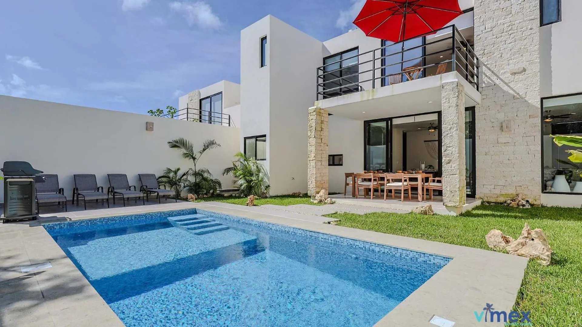 Modern Townhouse With Private Pool And Bbq Area Villa Playa del Carmen 0*,